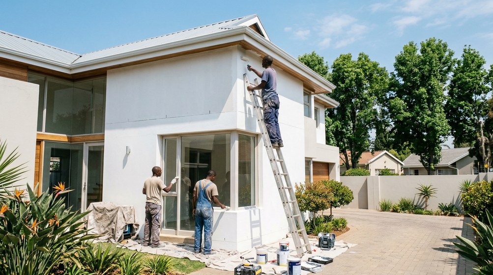 Professional painters working in Franschhoek, Cape Town Cape Winelands